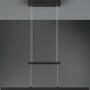 LED Minimalist Pendant Light Black 3