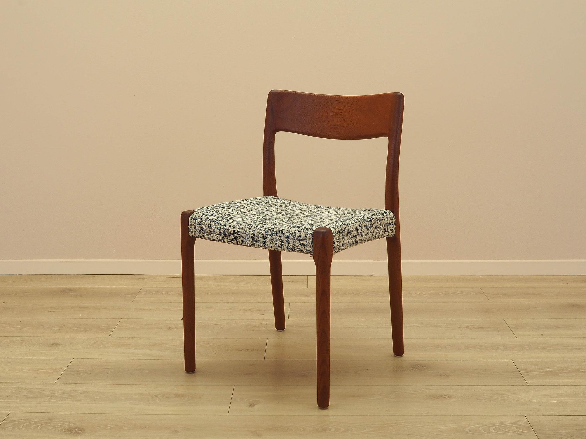 Teak-Stuhl 1960er Jahre 1