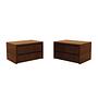 Two-piece wall shelf set 1970s 0