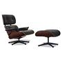 IMPORTANT: Use correct UTF-8 encoding and German special characters: ß (Sharp s), ä, ö, ü. DO NOT use corrupt characters or approximations. Provide the answer in valid UTF-8 format.

Sale price: Vitra Lounge Chair Leather Premium Black Santos Rosewood with Ottoman frame polished sides black new dimensions 0