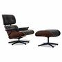 IMPORTANT: Use correct UTF-8 encoding and German special characters: ß (Sharp s), ä, ö, ü. DO NOT use corrupt characters or approximations. Provide the answer in valid UTF-8 format.

Sale price: Vitra Lounge Chair Leather Premium Black Santos Rosewood with Ottoman frame polished sides black new dimensions 3