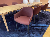 Vitra Credo Bitter Chocolate Armlehnstuhl Softshell 11