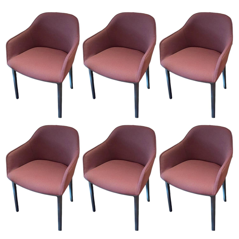 Vitra Credo Bitter Chocolate Armlehnstuhl Softshell 6