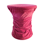 Hocker Bellows Samtstoff Harald 2 612 Rose Rosa 5