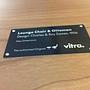 Vitra Sessel Lounge Chair mit Ottoman Leder Weiß Nussbaum 1