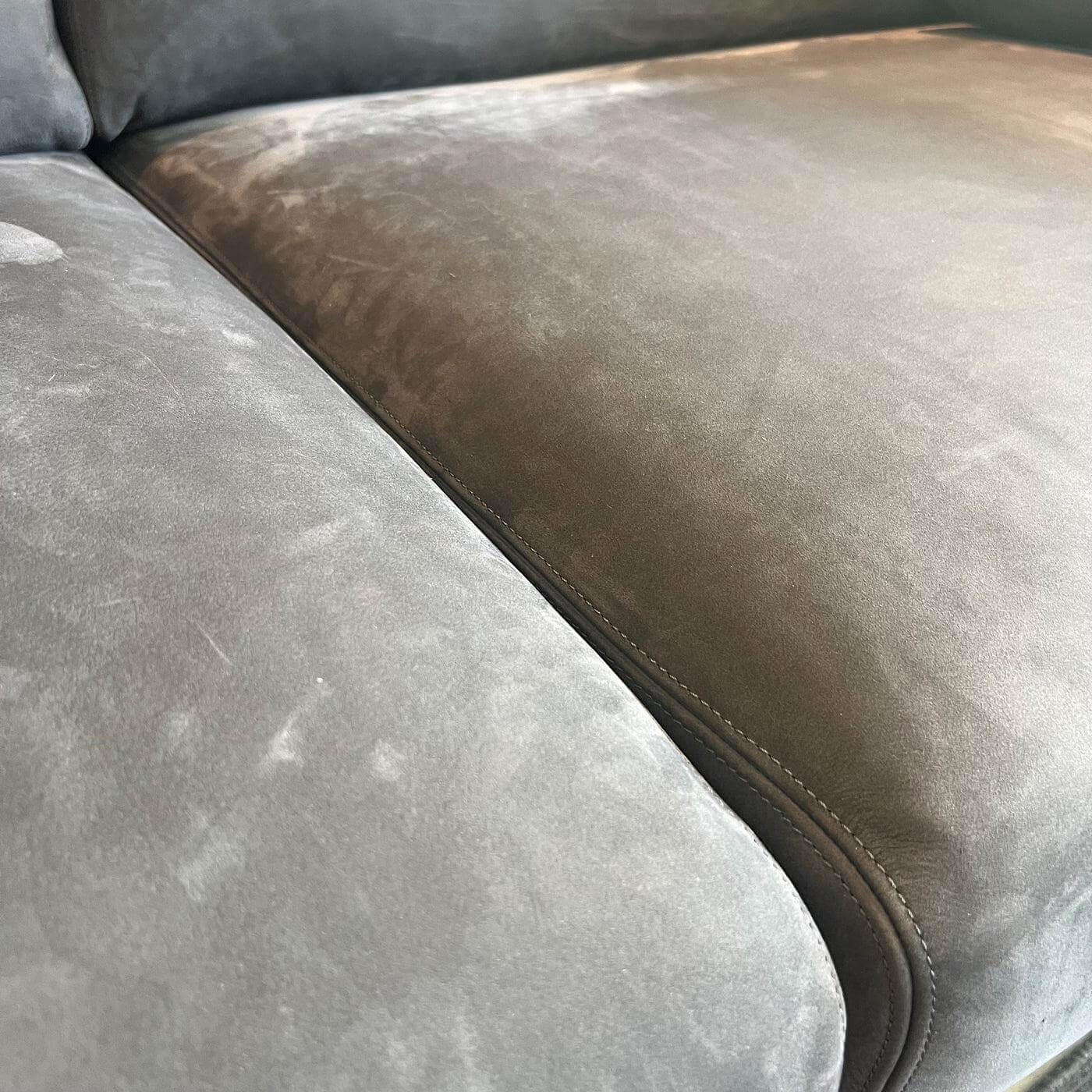 Walter Knoll Sofa Jason 390 25 FLFR Leder Mohnsamen Grau 1