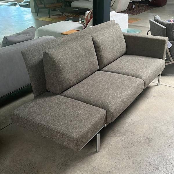 Walter Knoll Sofa Jason 390-25 FLFR Limestone Velourmatt 3