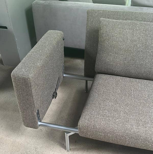 Walter Knoll Sofa Jason 390-25 FLFR Limestone Velourmatt 7