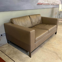 Walter Knoll Sofa Foster 503 20 Leder Elen Fango Braun 8