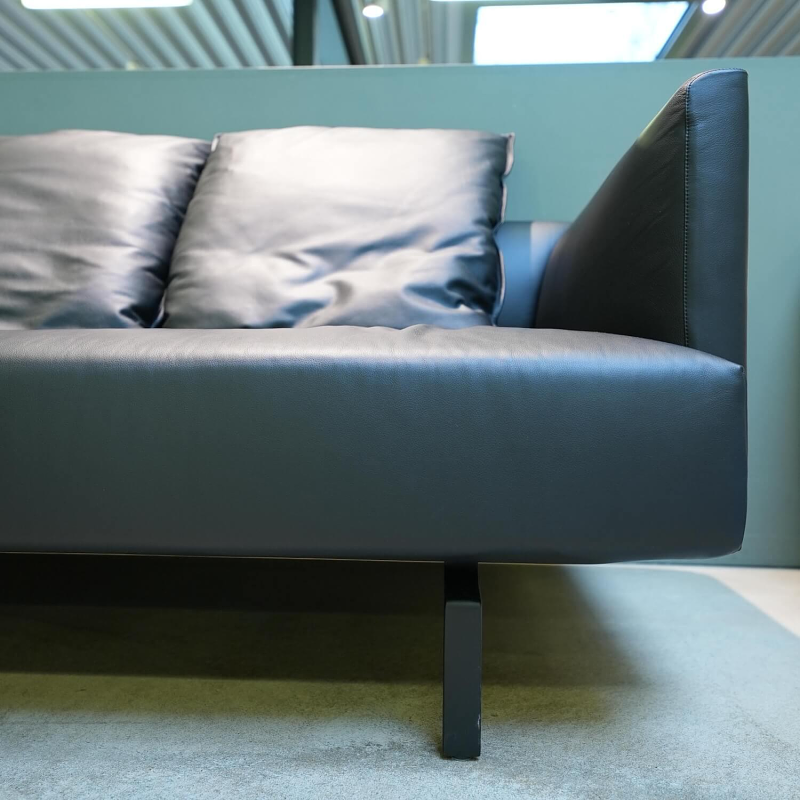 Muud C21 Leder Sofaecke Schwarz Matt Pulverbeschichtet 11