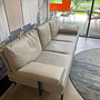Walter Knoll Sofa Living Platform 400 FLFR Leather Stone 3