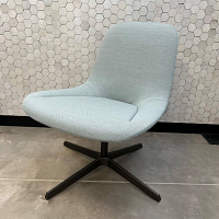Walter Knoll Sheru 346 Chair Stoff Blue Grey Metal Black 10