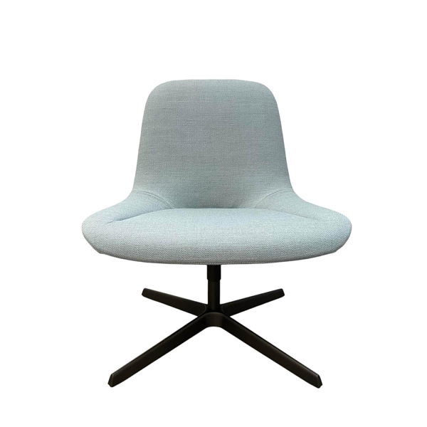 Walter Knoll Sheru 346 Chair Stoff Blue Grey Metal Black 8