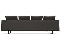 Walter Knoll Sofa Prime Time 490-30 Stoff Bogar Schwarz 6