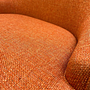 Walter Knoll Sessel 375 10 Stoff Lucia 7687 Orange Eiche 3