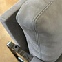 Walter Knoll Sessel Fabricius 710-10 Leder Velvet Chia Grau 1