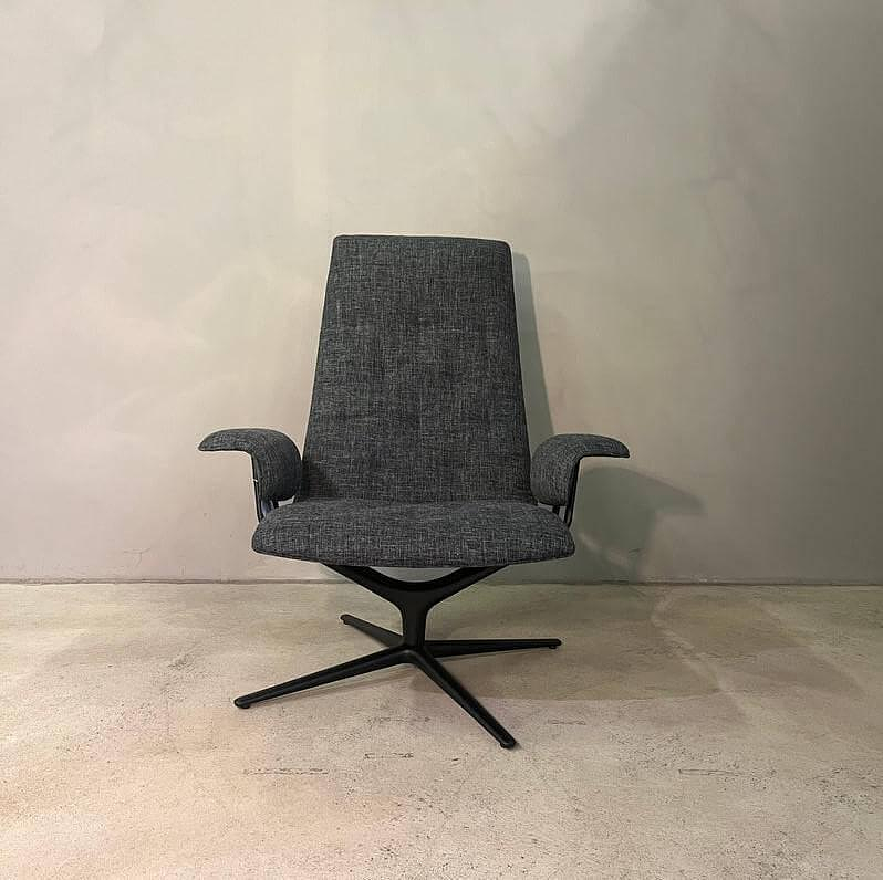 Walter Knoll Sessel Healey Soft 184-10+184-H1 Dunkelgrau 6