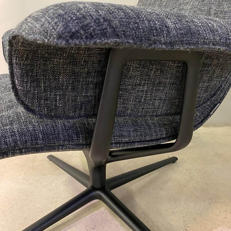 Walter Knoll Armchair Healey Soft 184-10+184-H1 Dark Grey 2