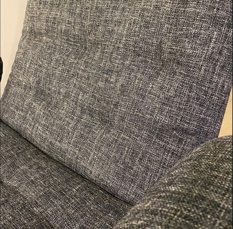 Walter Knoll Armchair Healey Soft 184-10+184-H1 Dark Grey 1