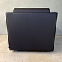 Walter Knoll Sessel T Ray Leder Braun Teak Gestell 5