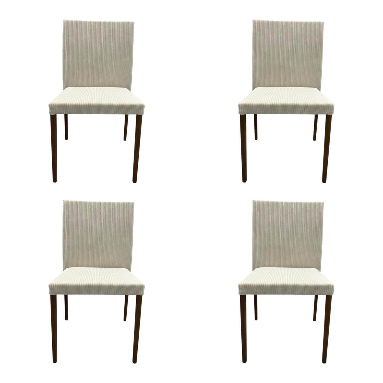 Walter Knoll Jason Lite 1900 Stühle Creme Beige Nussbaum 0