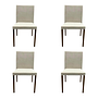 Walter Knoll Jason Lite 1900 Stühle Creme Beige Nussbaum 11