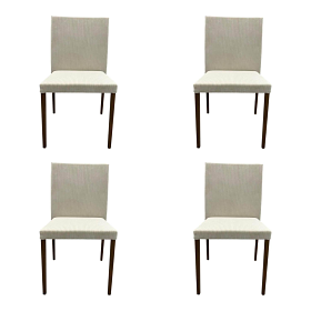Walter Knoll Jason Lite 1900 Stühle Creme Beige Nussbaum 11