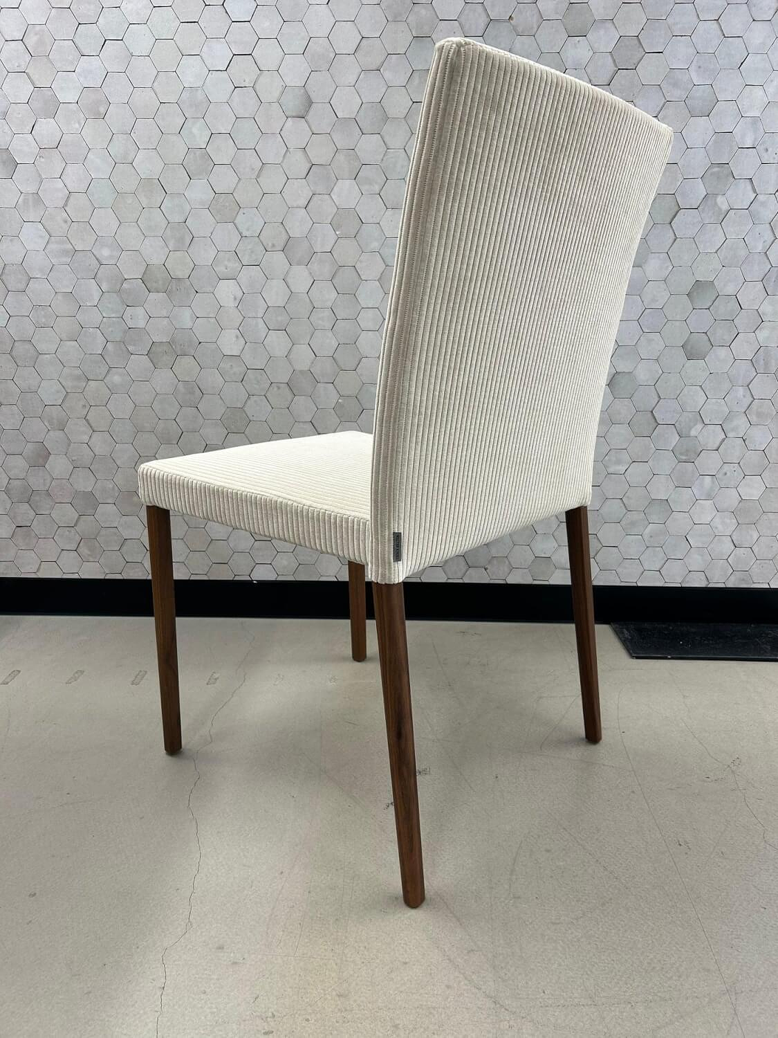 Walter Knoll Jason Lite 1900 Stühle Creme Beige Nussbaum 4