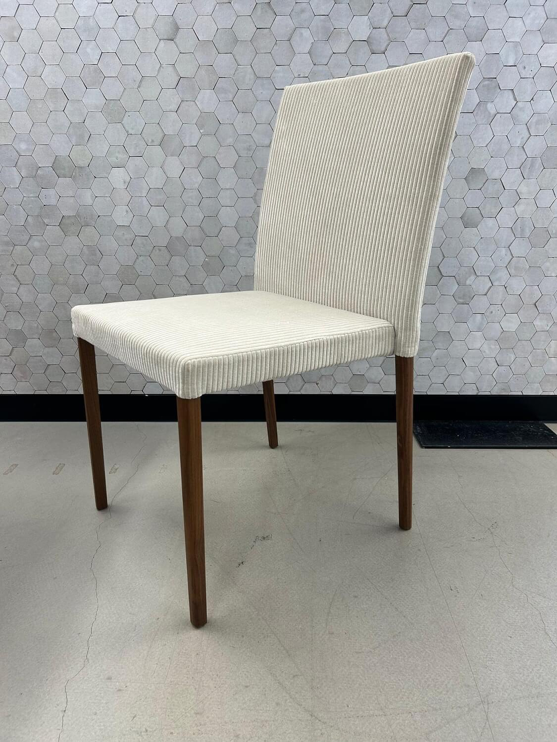 Walter Knoll Jason Lite 1900 Stühle Creme Beige Nussbaum 6
