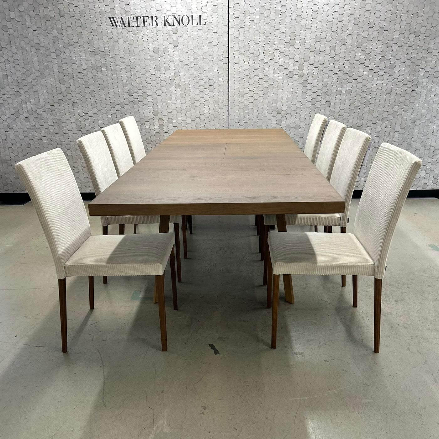 Walter Knoll Jason Lite 1900 Stühle Creme Beige Nussbaum 10