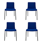 Walter Knoll Liz 1300 Stuhl Stahl Blau 0