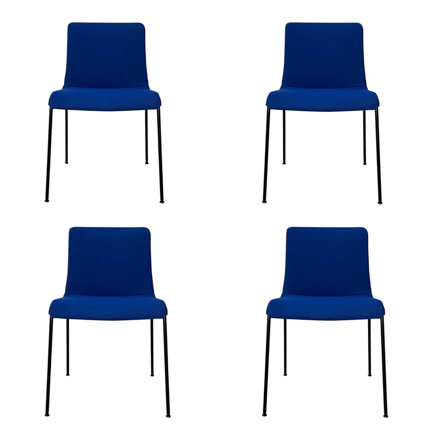 Walter Knoll Liz 1300 Stuhl Stahl Blau 0