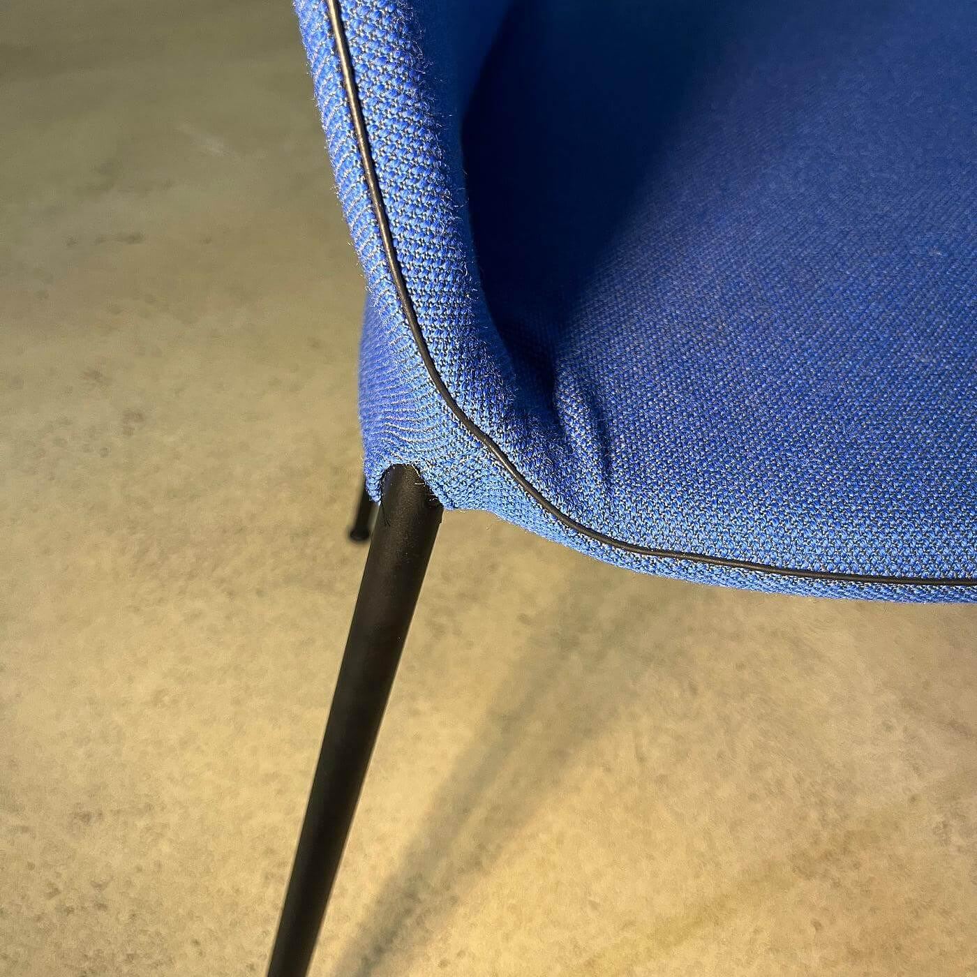 Walter Knoll Liz 1300 Stuhl Stahl Blau 1
