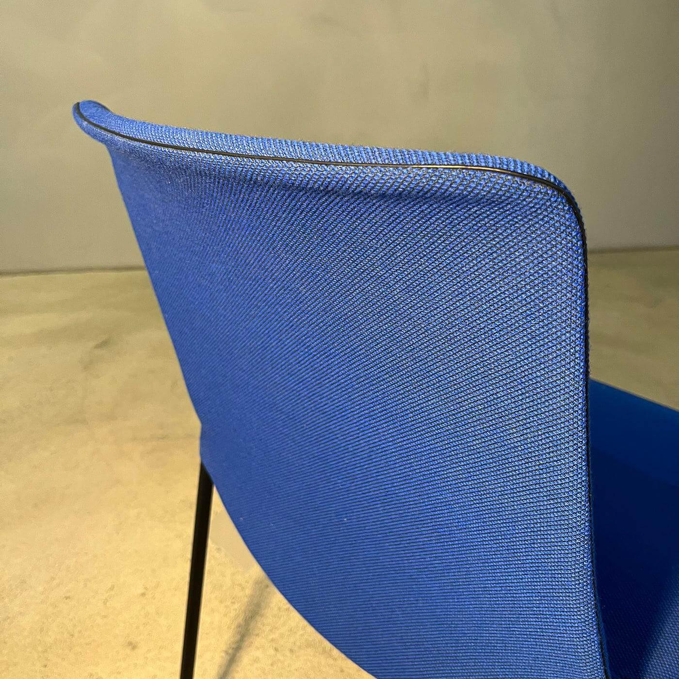 Walter Knoll Liz 1300 Stuhl Stahl Blau 9