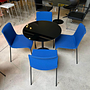 Walter Knoll Liz 1300 Stuhl Stahl Blau 6