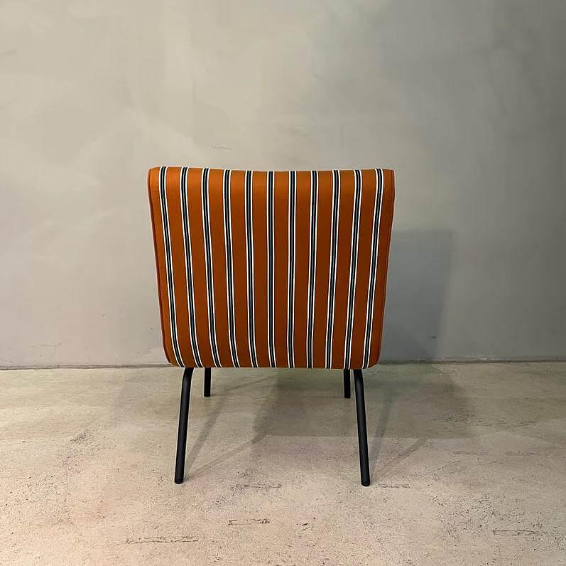 Walter Knoll Sessel 607-10R Stoff Tiebreak Braun 3