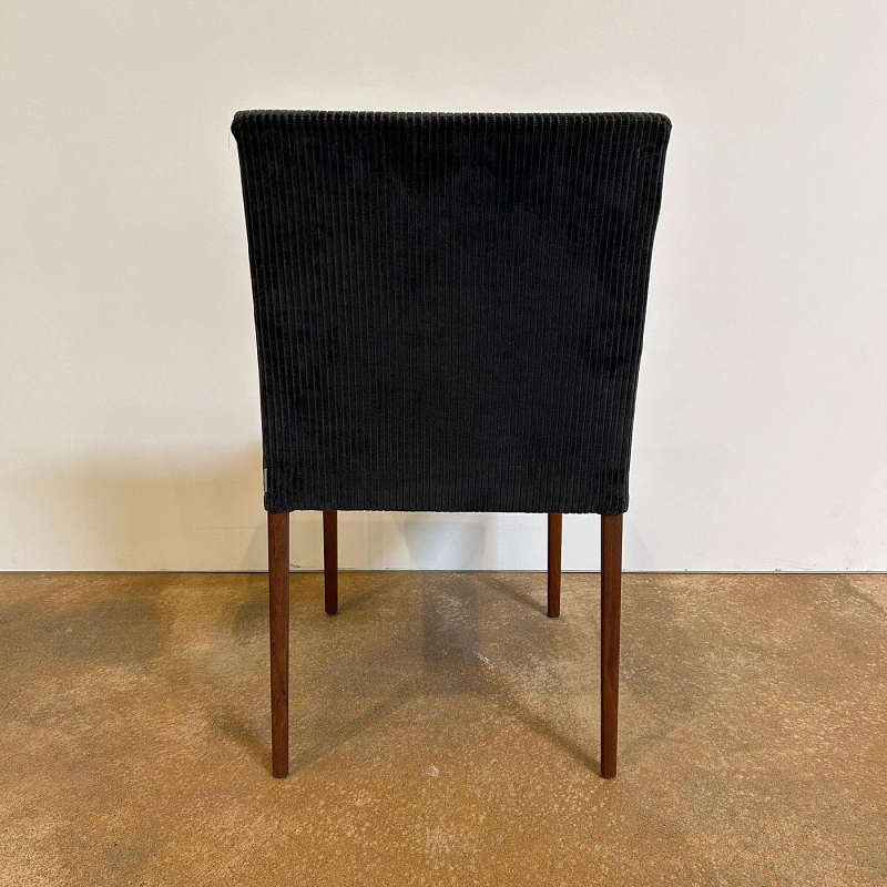 Walter Knoll Jason Lite 1900 Stuhl Stoff Dunkelblau Nussbaum 10