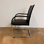 Walter Knoll Freischwinger George 1572 Black Leather Round 9