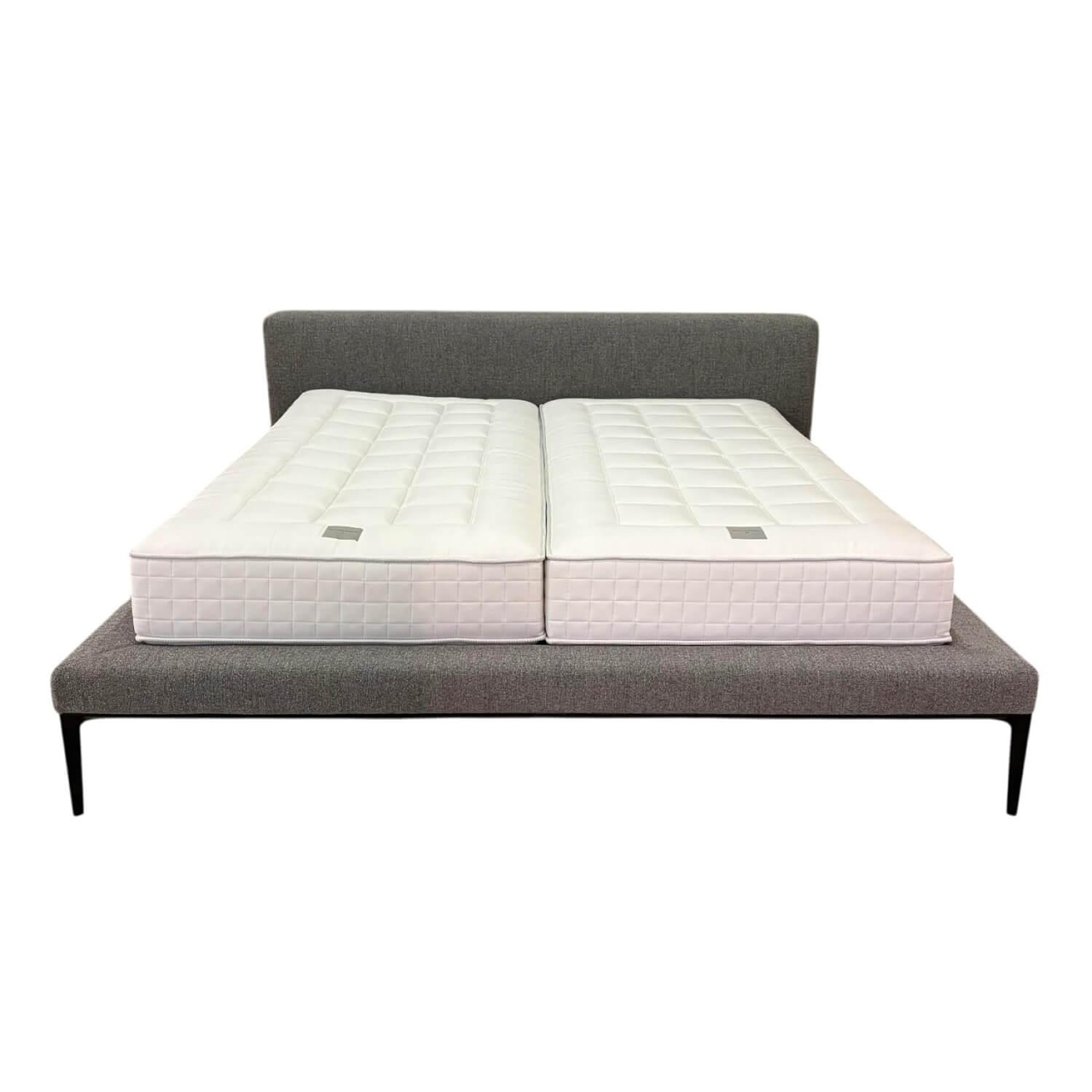 Walter Knoll Polsterbett Jaan 785-180 Stoff Nuvola Tin Grau 4