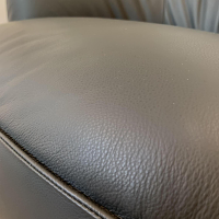 Walter Knoll Sessel Ishino 195-10 Leder Basalt Grau 11