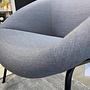 Walter Knoll Sessel 369-10 Stoff Grau 6
