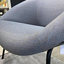 Walter Knoll Sessel 369-10 Stoff Grau 1