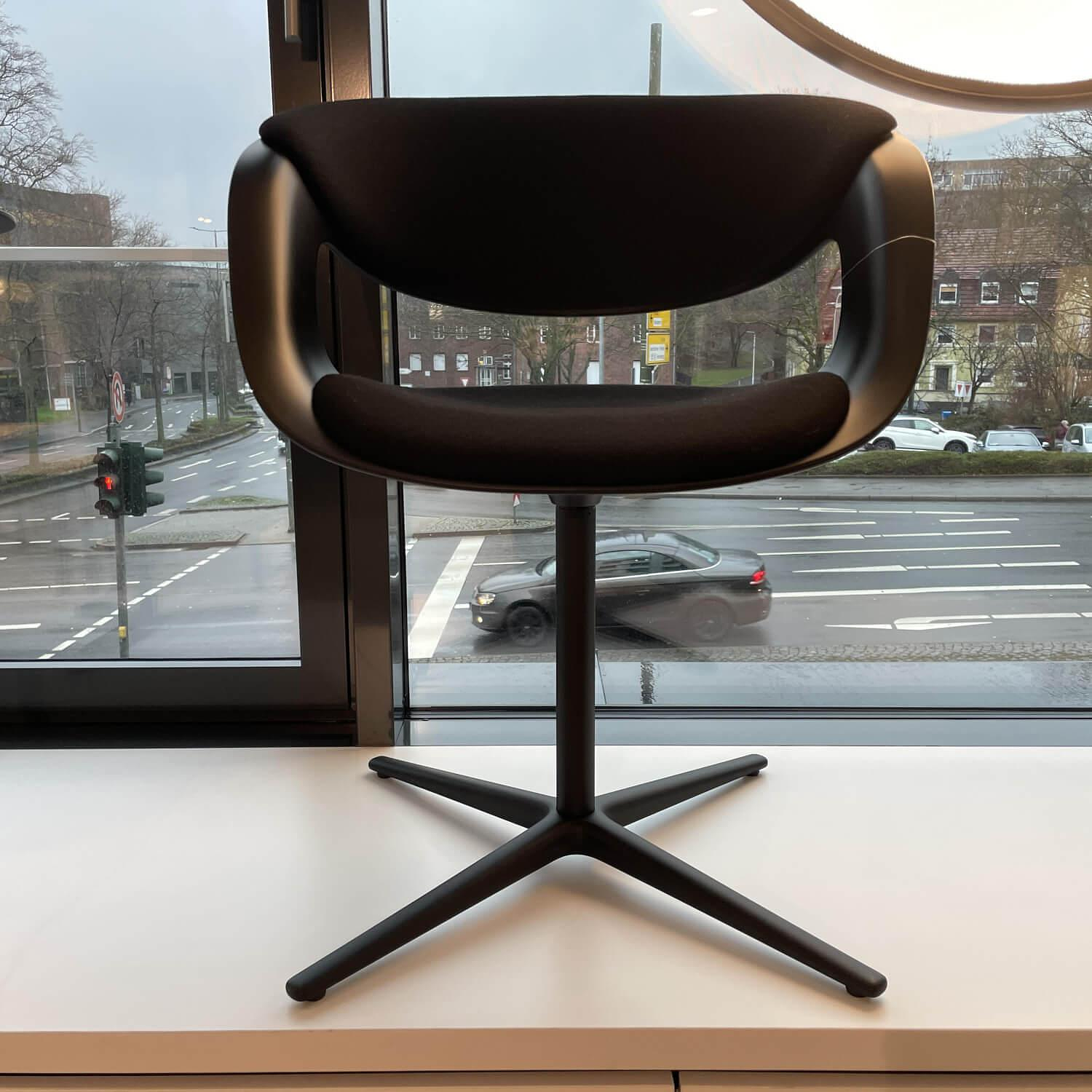 Walter Knoll Stuhl Lox 1354 Aluminium Pulverbeschichtet 4