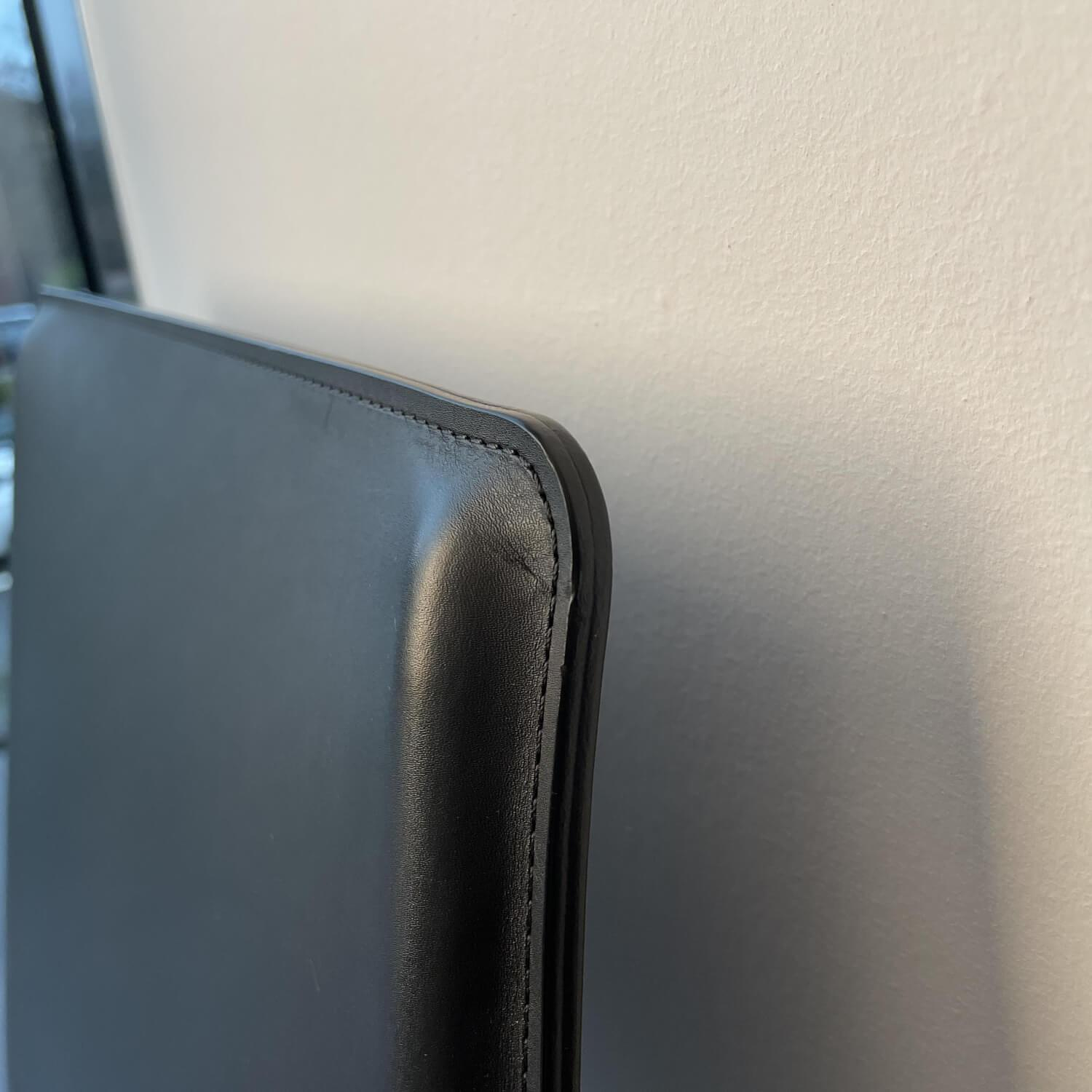 Walter Knoll Stuhl Aisuu 1220 Bezug Sattel Schwarz Metall 2