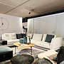 Walter Knoll Grand Suite Stoff Creme Ablage Leder 4