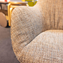 Walter Knoll Sheru Armchair Grey Fabric Oak 8