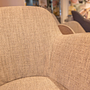 Walter Knoll Sheru Armchair Fabric Pebble Gray 12
