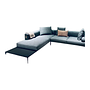 Walter Knoll Jaan Living Stoffecksofa Gaia 7886 Grau 5