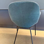 Walter Knoll Sheru Stoffstuhl Blauer Turmalin 6er Set 4