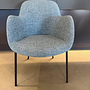 Walter Knoll Sheru Stoffstuhl Blauer Turmalin 6er Set 5